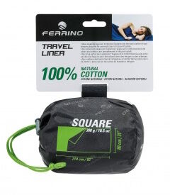 Ferrino Travel SQ - 210 x 80 cm - Drap de sac de couchage | Hardloop