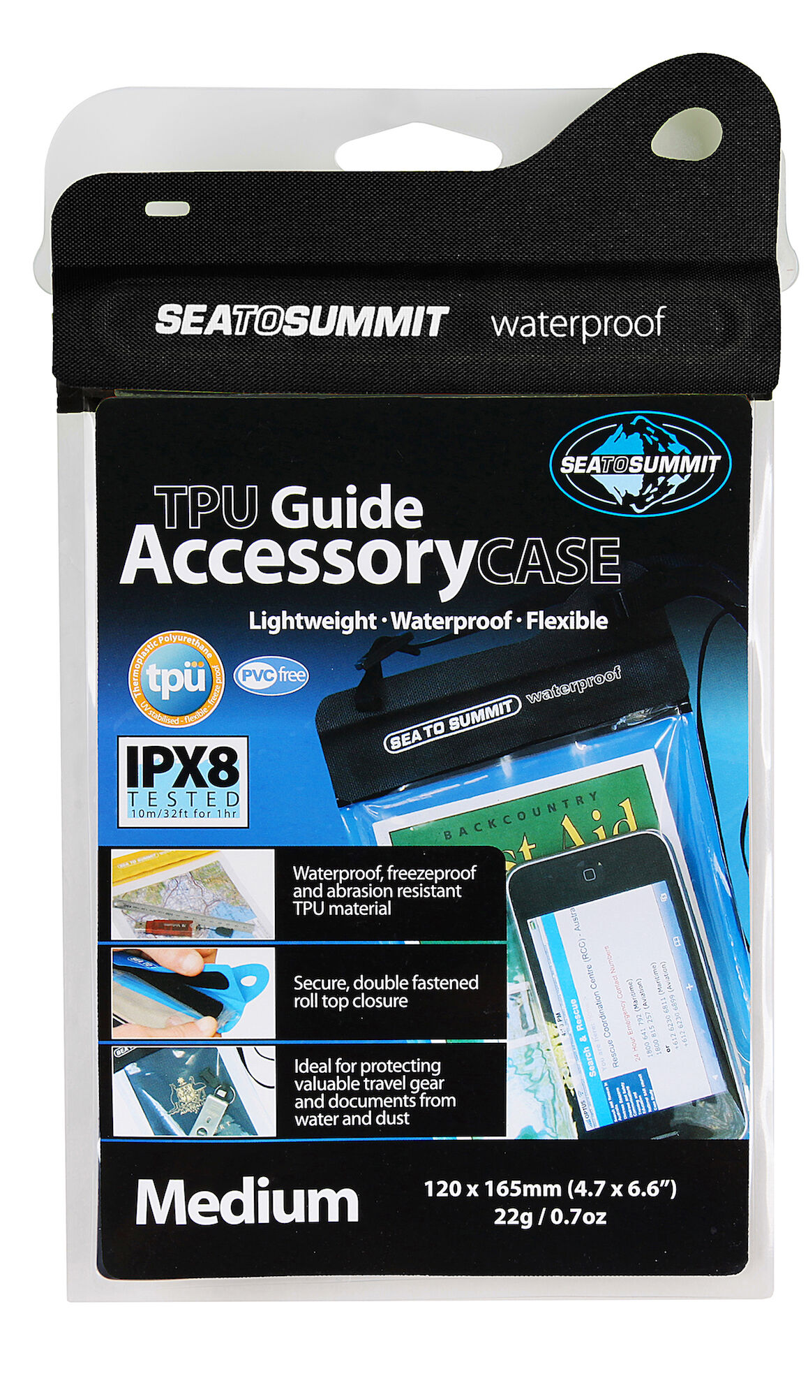 Sea To Summit TPU Guide - 165 x 120 mm - Porte-Accessoires étanche | Hardloop