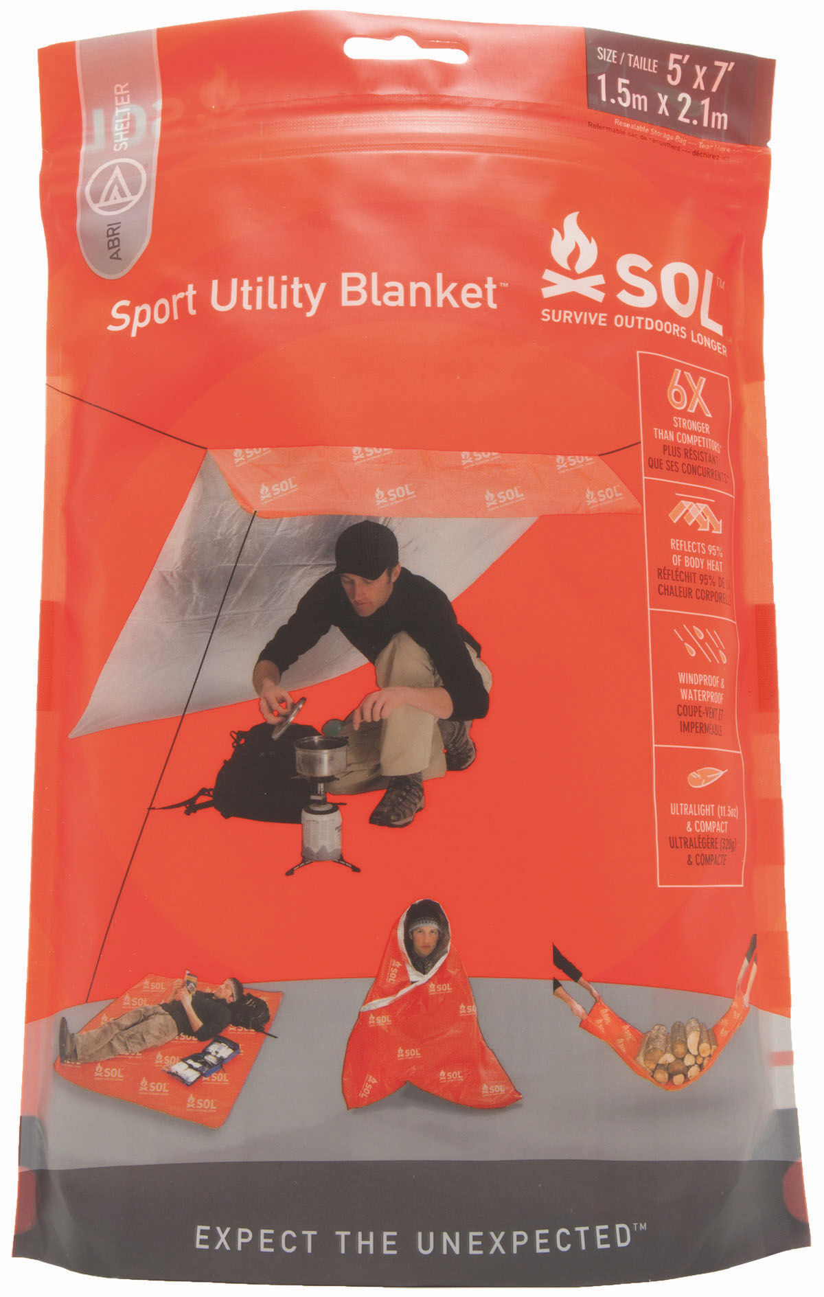 Sol Sport Utility Blanket - Couverture de survie | Hardloop