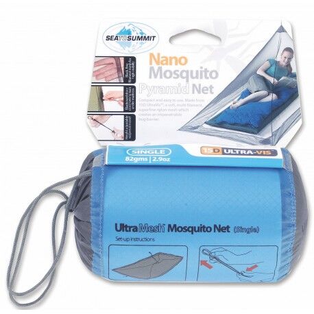 Sea To Summit Nano Mosquito Net Single - 1 place - Myggenet