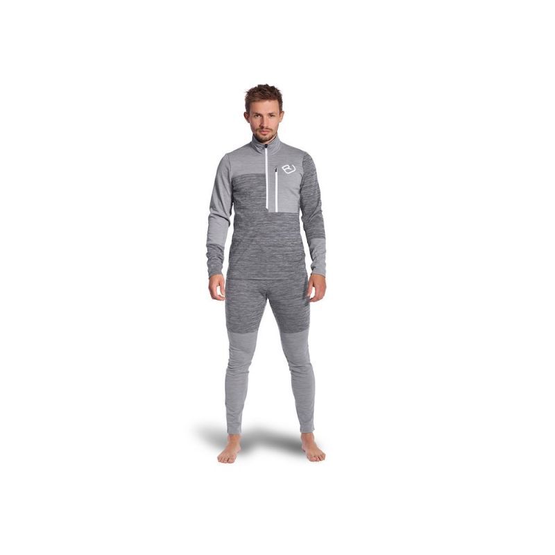 Ortovox Fleece Light Zip Neck - Forro polar - Hombre