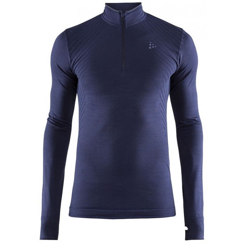 Craft Fuseknit Comfort Zip Long Sleeve - Base layer - Men's