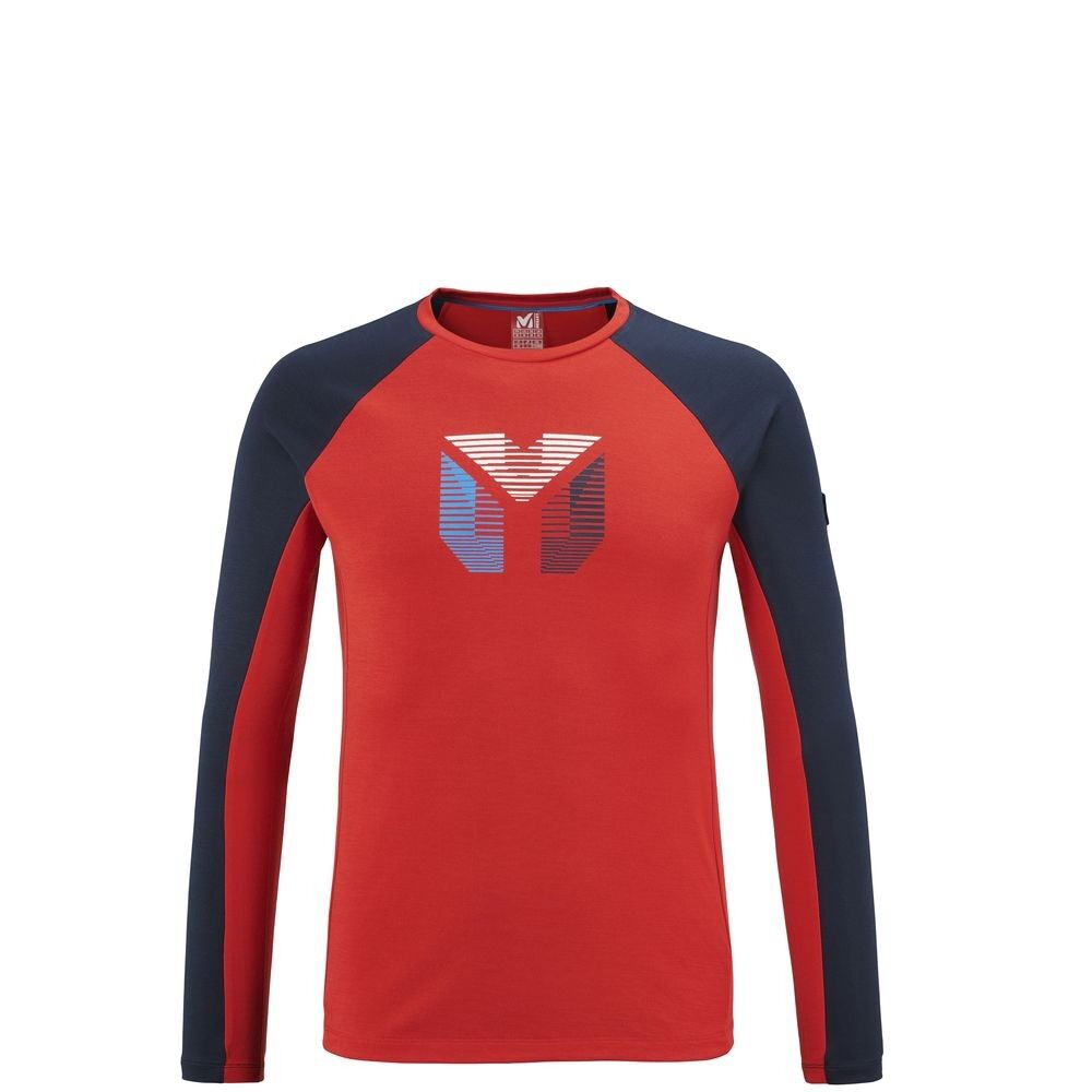 Millet Trilogy Prisme Wool Ts Ls - T-shirt en laine mérinos homme | Hardloop