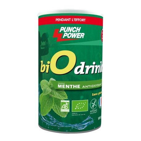 Punch Power BiOdrink Menthe Antioxydant sans gluten - Napój energetyczny | Hardloop
