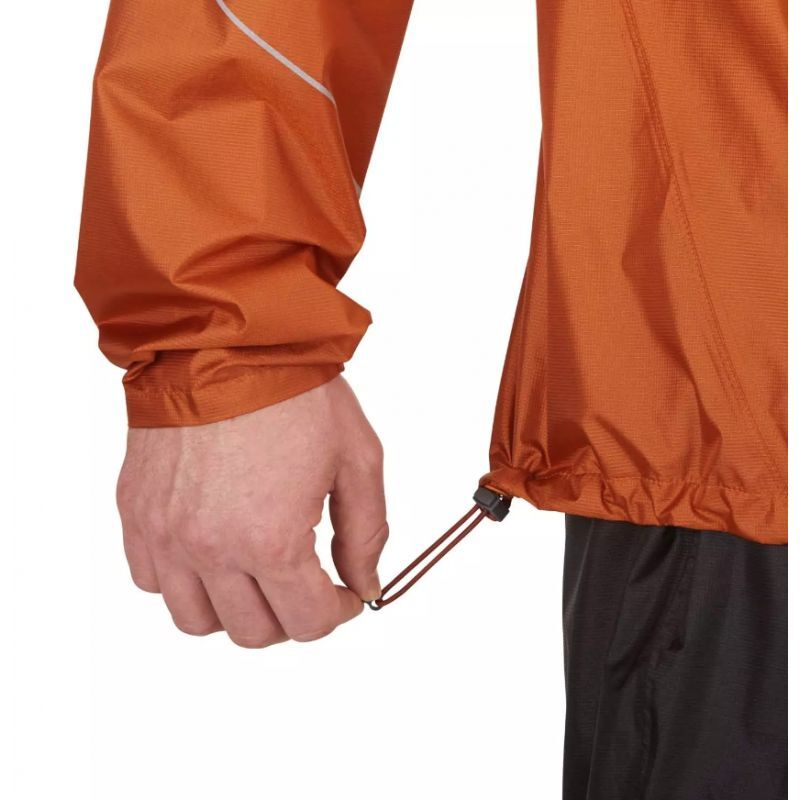 Veste De Pluie Outdoor Research Homme, Rouge, Taille L, Capuche, Imperméable Et Coupe-vent