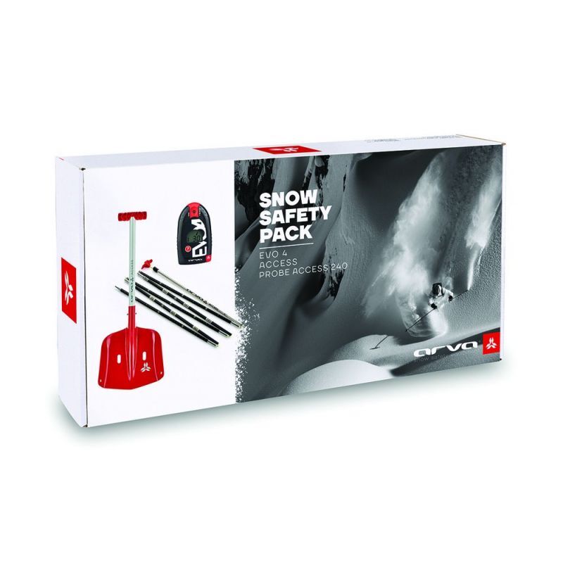 Arva Pack Safety Box Evo4 - Pack de segurança avalanche (arva, pá, sonda) | Hardloop