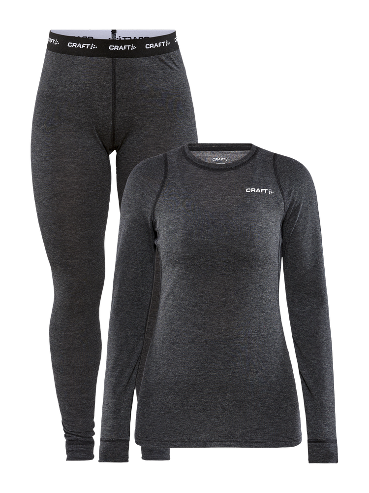 Craft Core Wool Merino Set Sous v tement thermique femme Hardloop