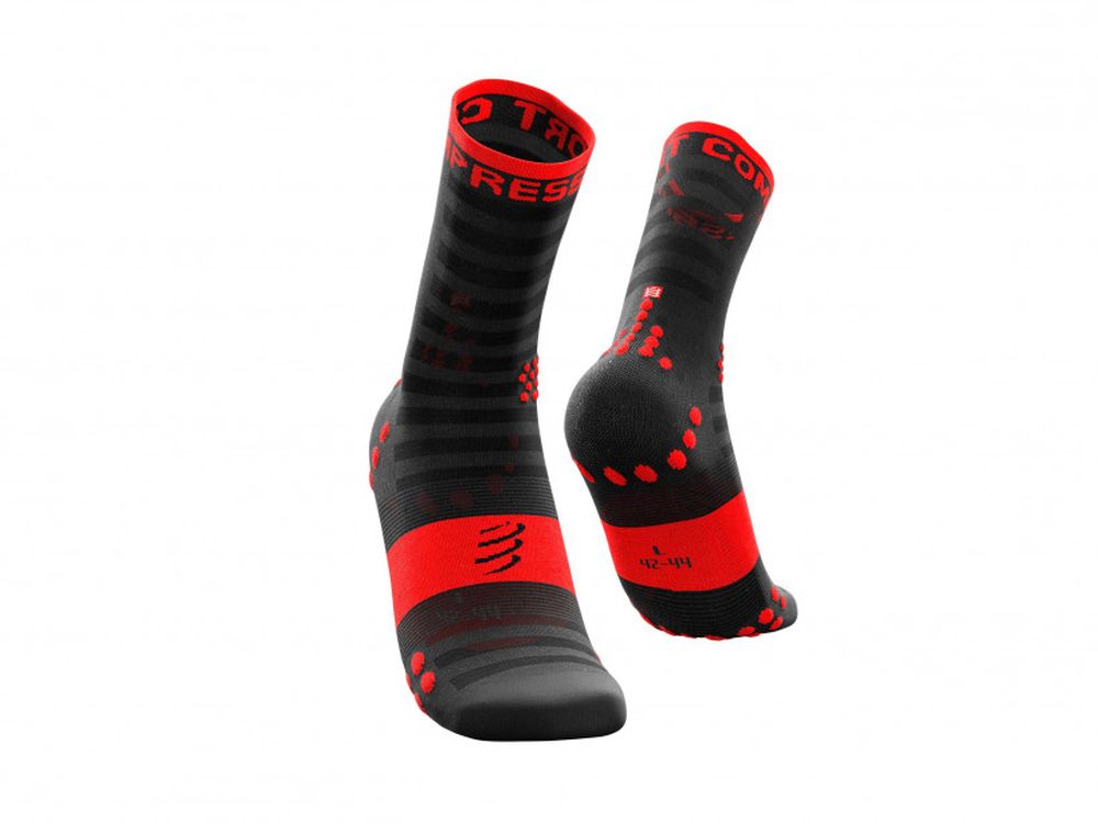 Compressport Pro Racing Socks v3.0 Ultralight Run High - Löparsockor