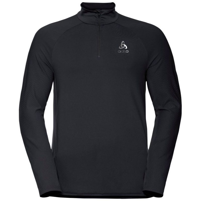 Odlo Midlayer 1/2 Zip Zeroweight Ceramiwarm - Bluza polarowa meska | Hardloop