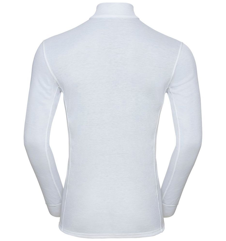 Odlo Active Warm Eco - Base layer Top Zip - Uomo