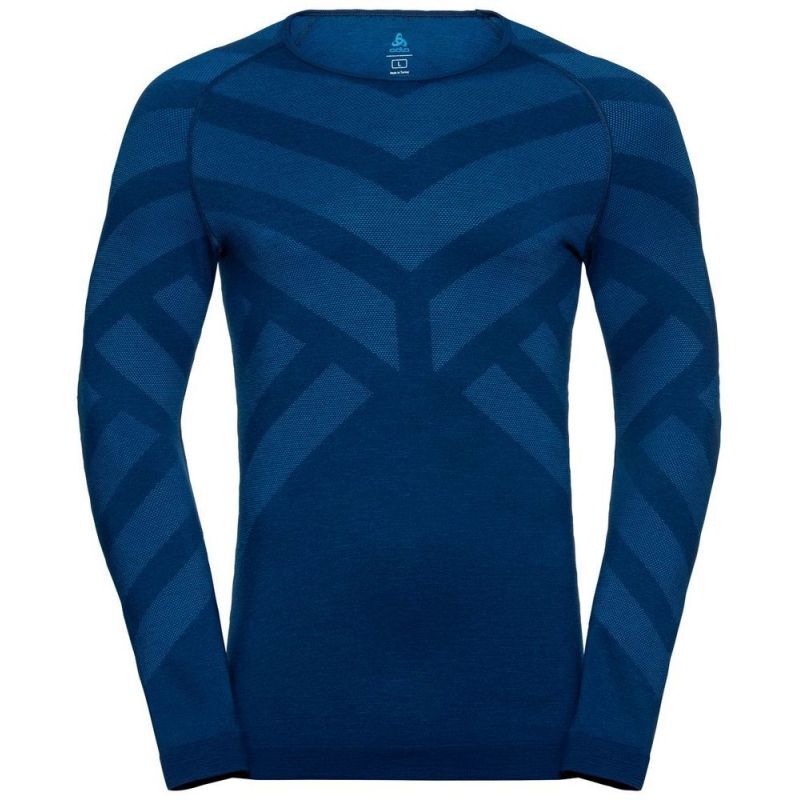 Odlo Natural Kinship Warm Long Sleeve Base layer Top Men s