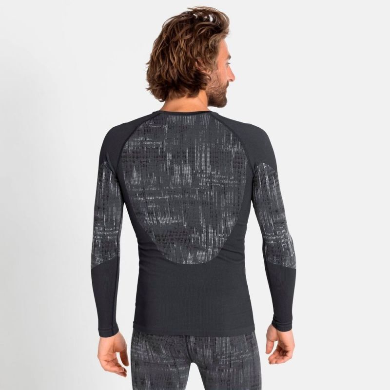 Odlo Bl Top Crew Neck L/S Blackcomb - Ondergoed - Heren