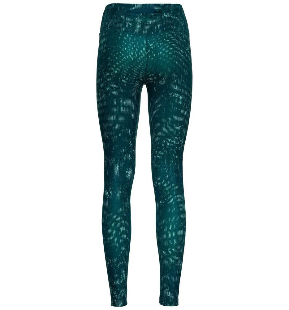 Odlo Zeroweight Print Reflective - Running leggings - Women's