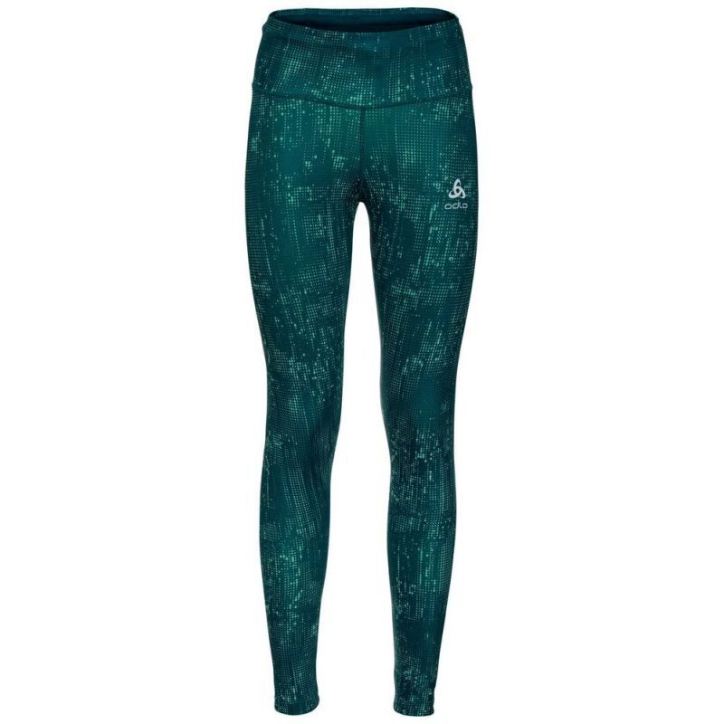 Odlo Zeroweight Print Reflective - Running leggings - Women's