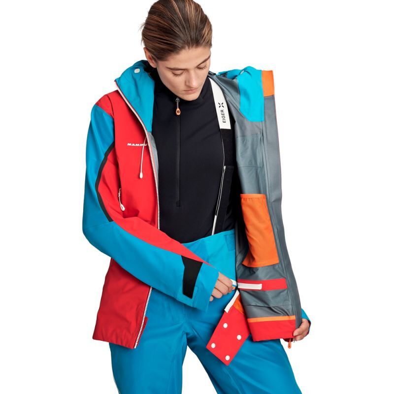 Mammut Nordwand Pro HS Hooded Jacket - Chaqueta impermeable - Mujer | Hardloop