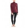 Icebreaker 200 Oasis Long Sleeve Half Zip - Underställ merinoull Dam