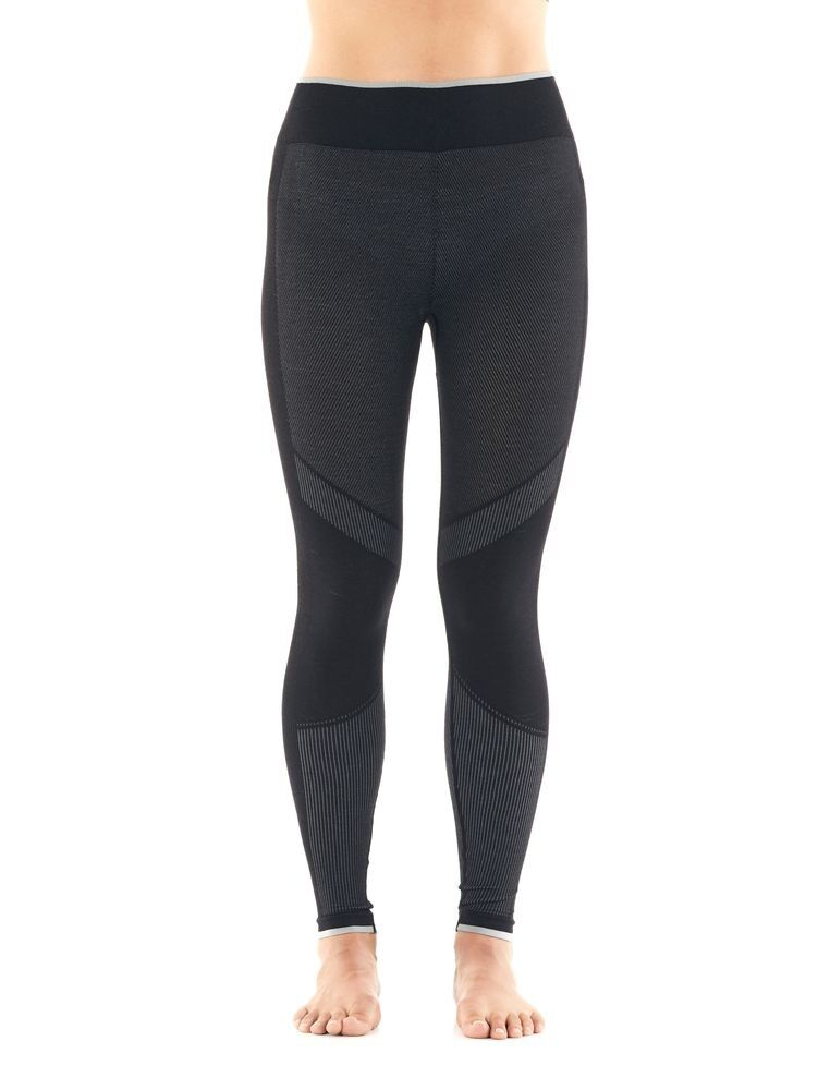 Icebreaker Wmns 200 Zone Seamless Leggings - Bielizna z wełny Merino damska | Hardloop