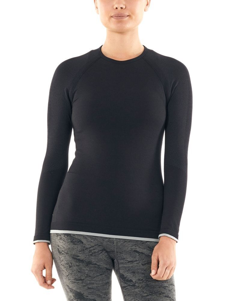 Icebreaker Wmns 200 Zone Seamless LS Crewe - Merino base layer - Women's I Hardloop