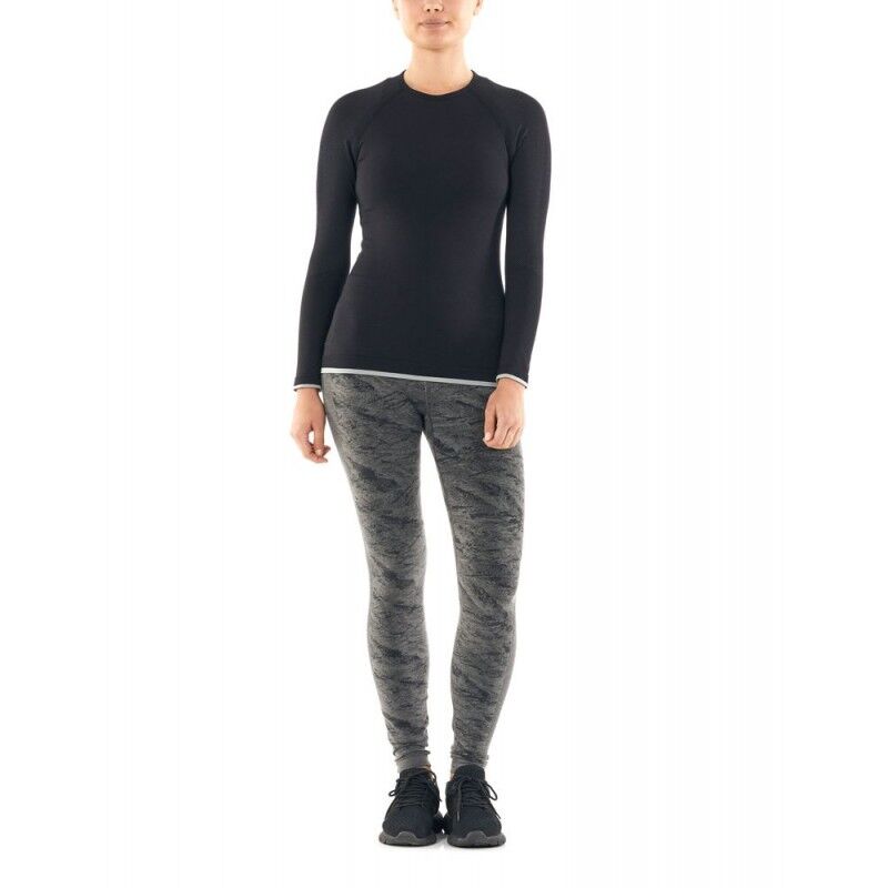 Icebreaker Wmns 200 Zone Seamless LS Crewe - Merino undertøj Damer I Hardloop