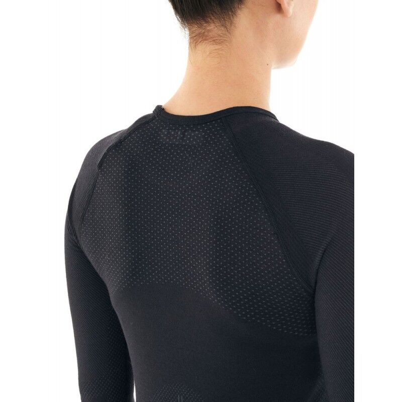 Icebreaker Wmns 200 Zone Seamless LS Crewe - Bielizna z wełny Merino damska | Hardloop