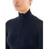 Icebreaker Wmns 200 Zone Seamless LS Half Zip - Intimo - Donna