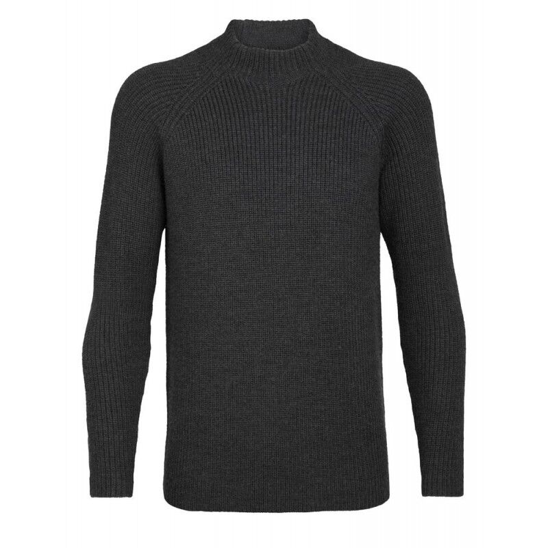 Icebreaker Mens Hillock Funnel Neck Sweater - Merino jumper - Men's I Hardloop