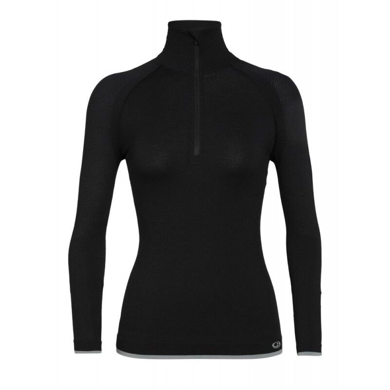 Icebreaker Wmns 200 Zone Seamless LS Half Zip - Intimo - Donna