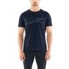 Icebreaker Mens Tech Lite SS Crewe Single Line Whale - Maglia merino - Uomo I Hardloop