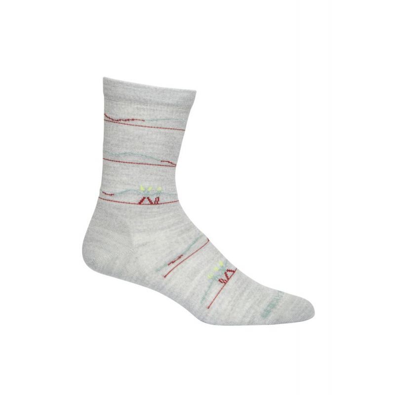 Icebreaker Wmns Lifestyle Ultralight Crew Backcountry Ski - Skarpety damskie | Hardloop