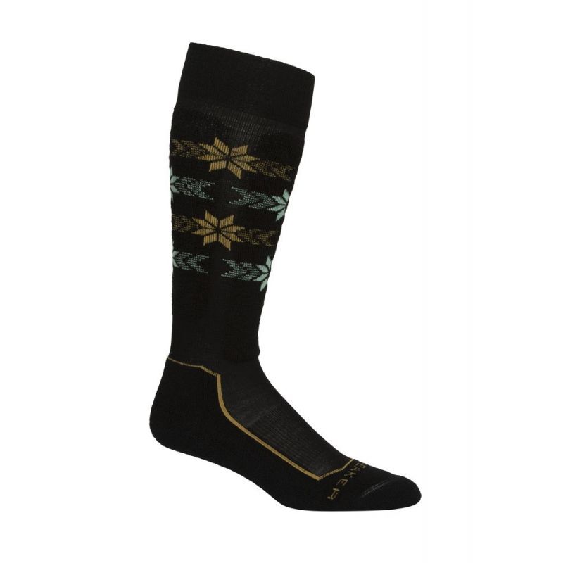 Icebreaker Wmns Ski + Light OTC Alpine Stripe - Merino socks - Women's I Hardloop