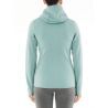 Icebreaker Wmns Elemental LS Zip Hood - Giacca in pile di merino - Donna I Hardloop