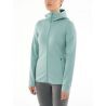 Icebreaker Wmns Elemental LS Zip Hood - Giacca in pile di merino - Donna I Hardloop