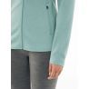 Icebreaker Wmns Elemental LS Zip Hood - Giacca in pile di merino - Donna I Hardloop