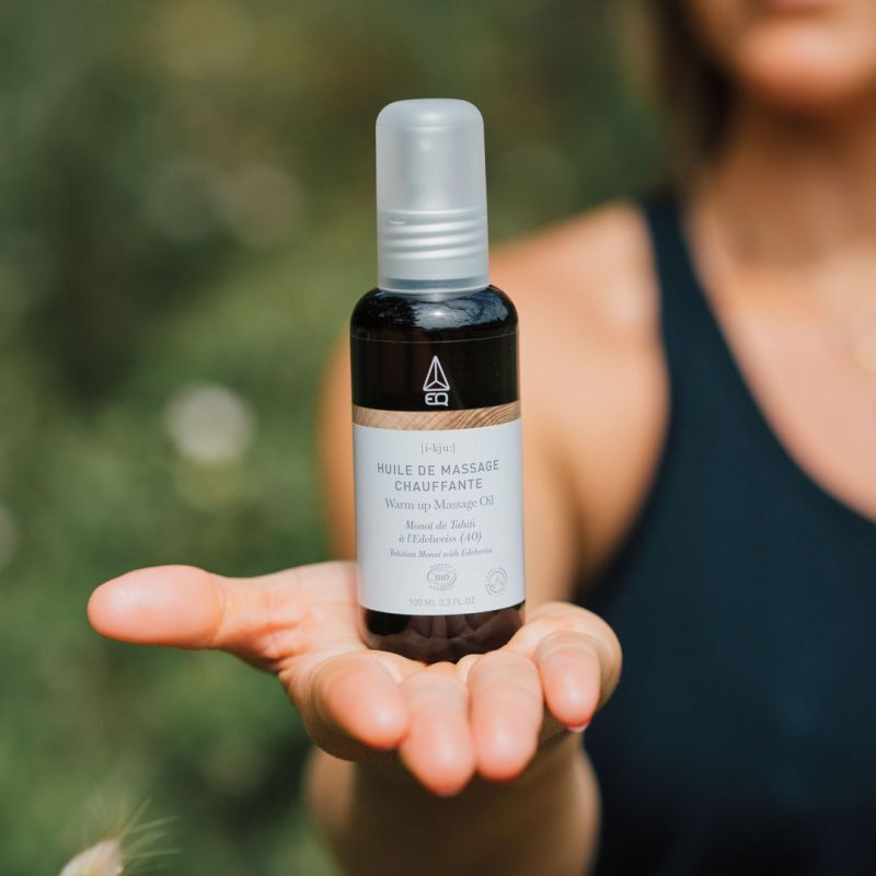 EQ Huile de massage chauffante | Hardloop