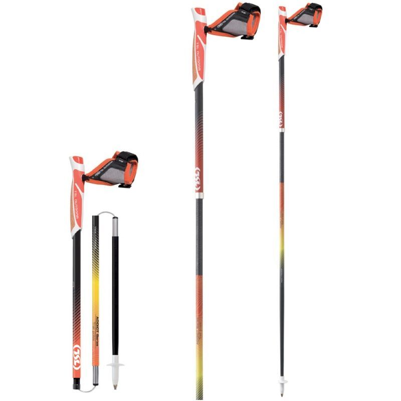 TSL Outdoor Addict Trail Carbon 4 Cork - Bastões de trail homem | Hardloop