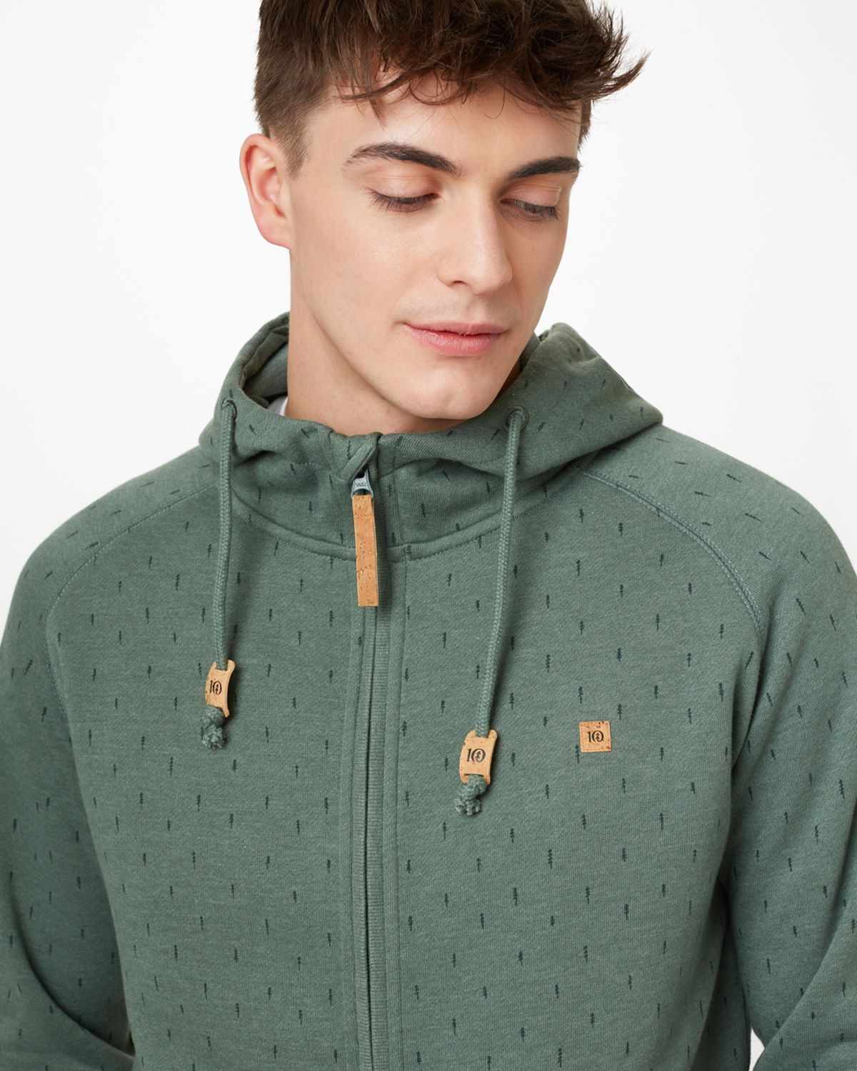 Tentree Oberon Zip Hoodie - Felpa con cappuccio - Uomo
