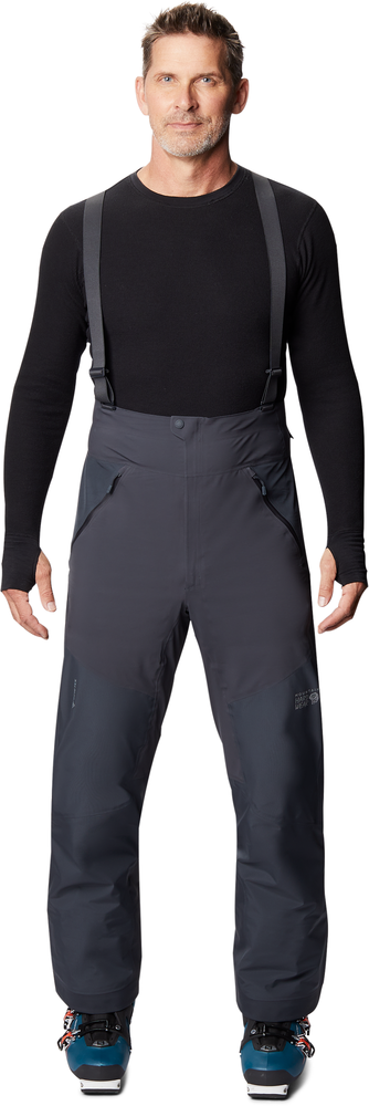 Mountain Hardwear High Exposure GTX C-Knit Bib - Spodnie nieprzemakalne męskie | Hardloop