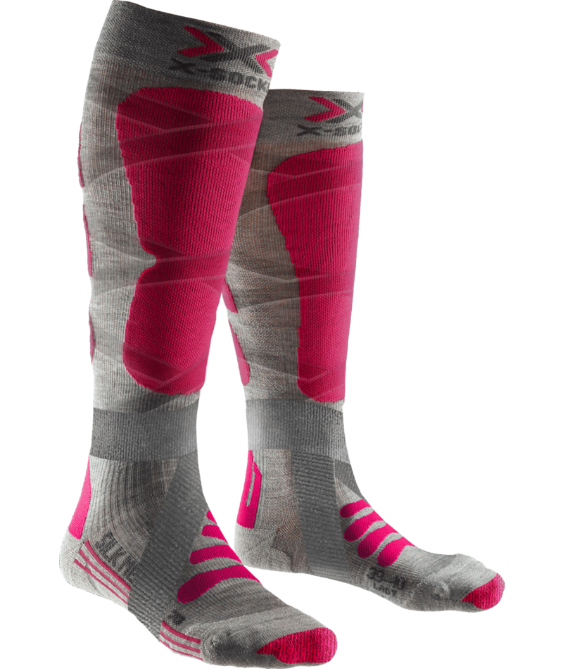 X-Socks Chaussettes Ski Silk Merino 4.0 Lady - Dámské Lyžařské ponožky | Hardloop