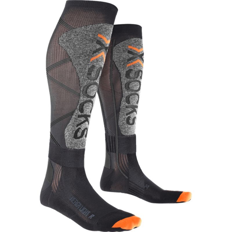 X-Socks Chaussettes Ski Energizer Light 4.0 - Chaussettes ski homme | Hardloop