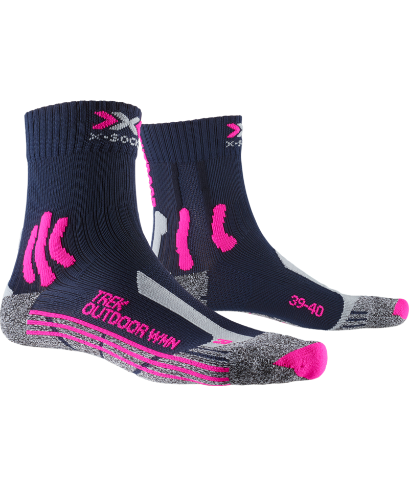 X-Socks Chaussettes Trek Outdoor Lady - Chaussettes randonnée femme | Hardloop