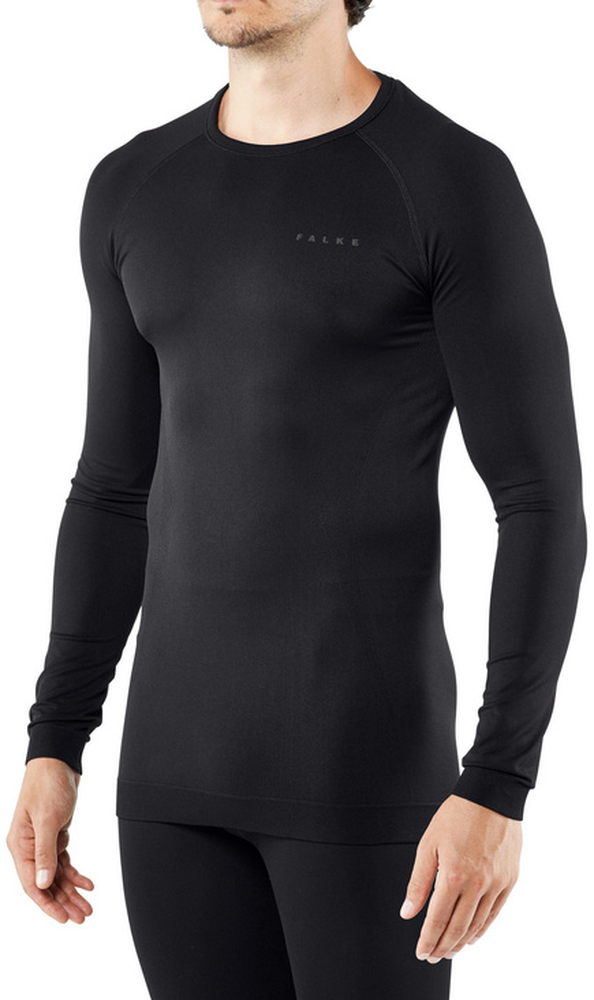 Falke Maximum Warm Long Sleeve Crew - Merinovilla-alusvaatteet - Miehet