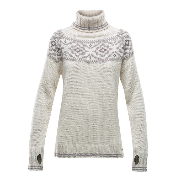 Devold Ona Woman Round Sweater - Jerséis - Mujer