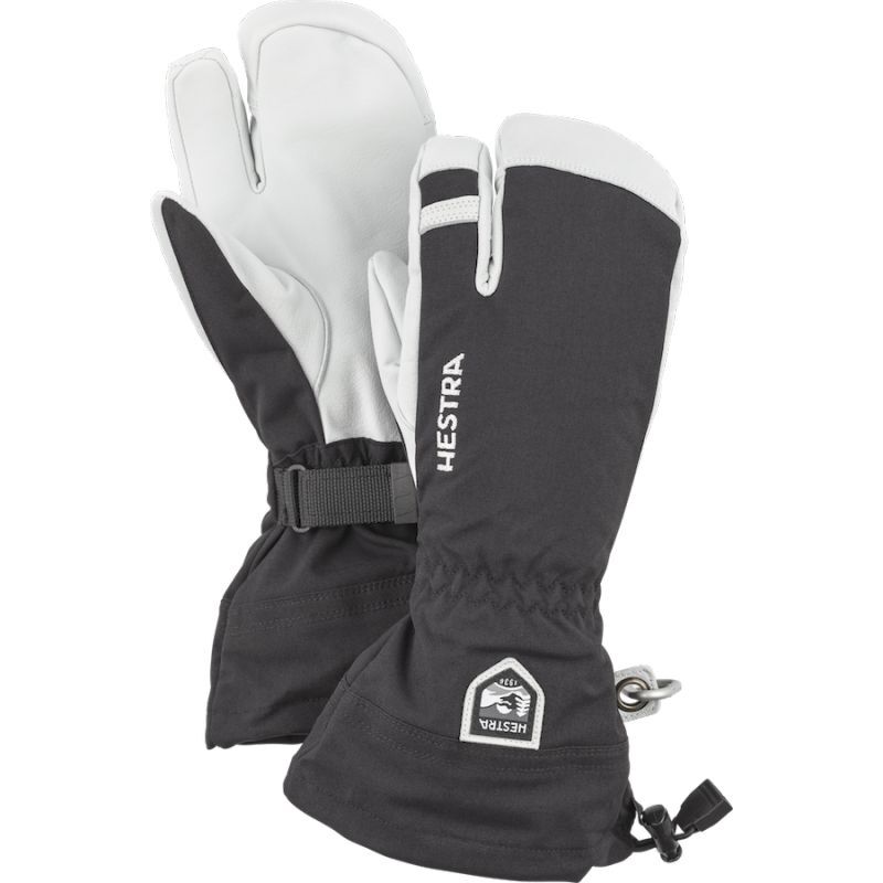 Hestra Army Leather Heli Ski finger Gants ski Hardloop