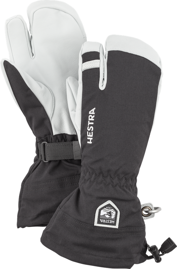 Hestra Army Leather Heli Ski - 3 finger - Lyžařské rukavice | Hardloop