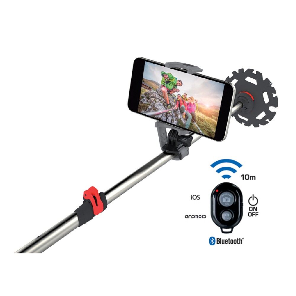 TSL Outdoor Adaptateur à selfie Just Smile Bluetooth | Hardloop