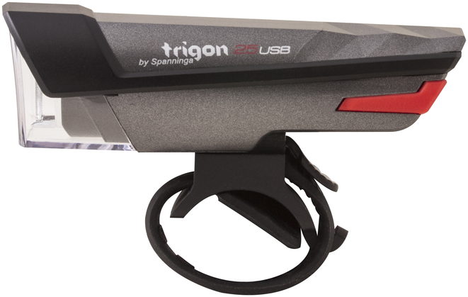 Spanninga Trigon set II USB - Luce anteriore & posteriore per bici