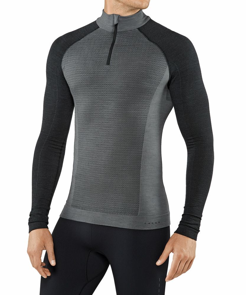 Falke Wool-Tech Long Sleeve Trend - Base layer - Men's