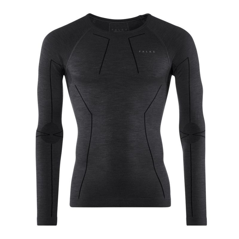 Falke Wool-Tech Long Sleeve Crew - Base layer - Men's