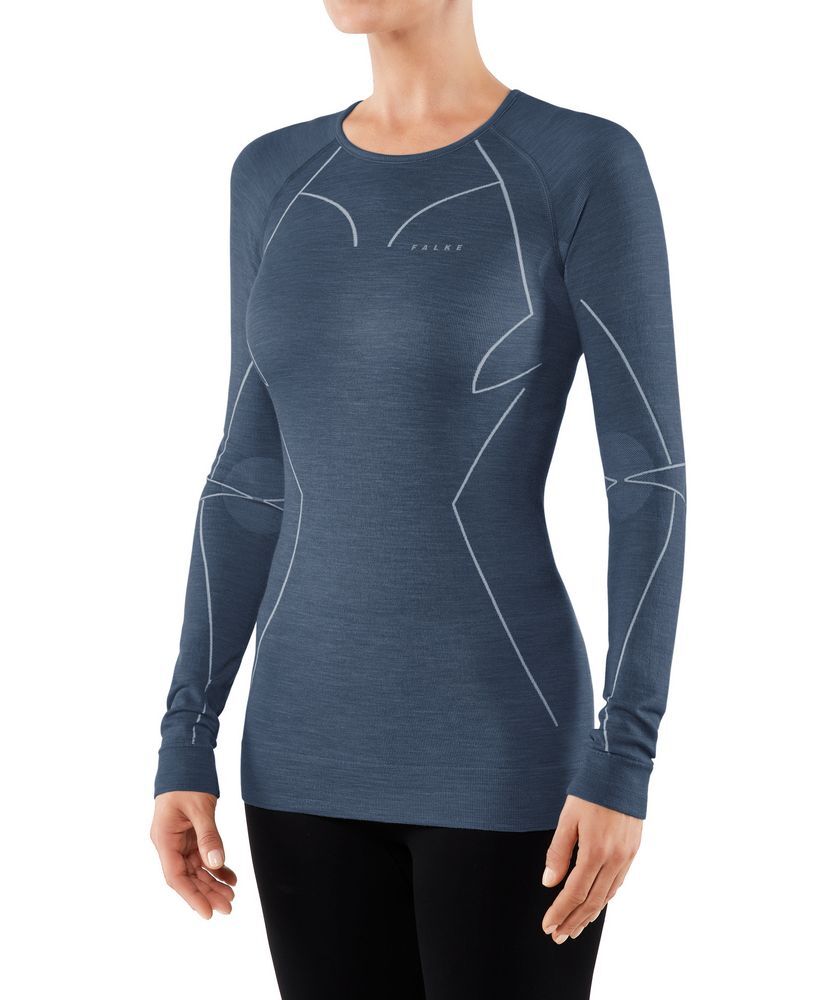 Falke Wool-Tech Long Sleeve Crew - Koszulka damska | Hardloop
