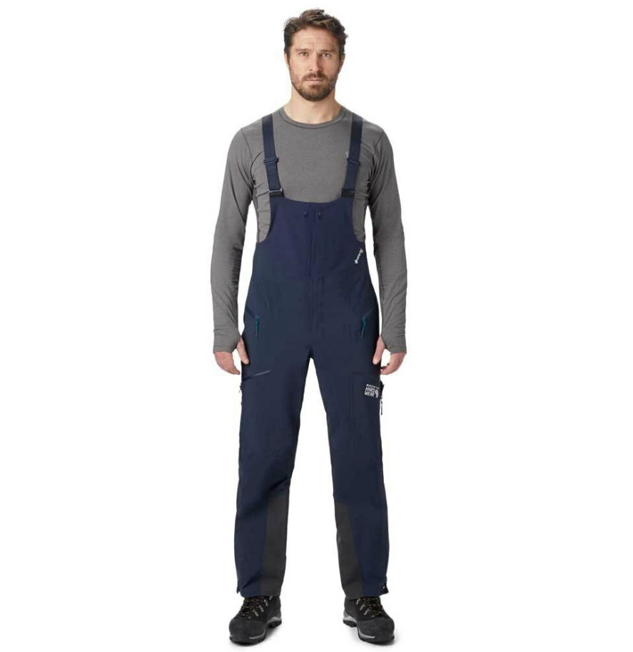 Mountain Hardwear Exposure/2 GTX Pro Bib - Pantalon imperméable homme | Hardloop